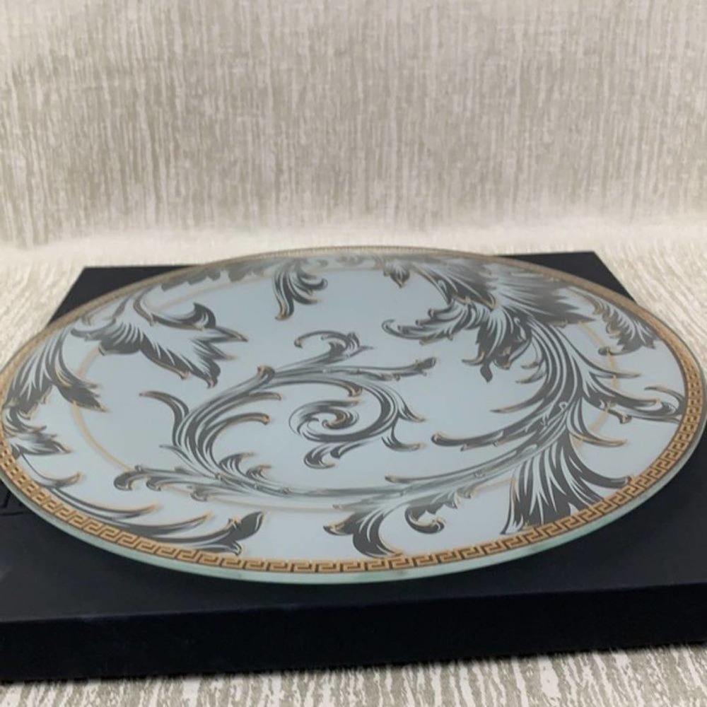 VERSACE LARGE PLATTER / SERVING PLATE ARABESQUE - Picture 2 of 10